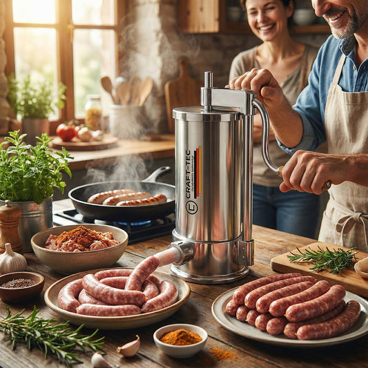 MX127 Vertikális Kolbásztöltő Gép