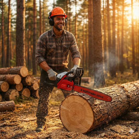 Motoyama Japan 8.5CP Benzines Láncfűrész