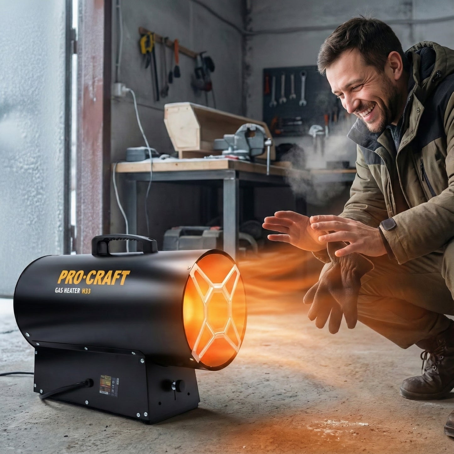 PROCRAFT H33 Gázhőlégfúvó