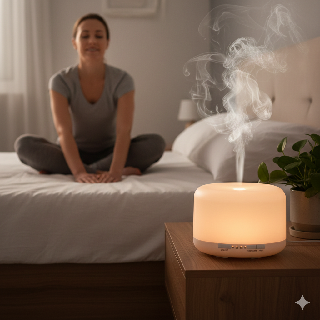 LED Aroma Diffúzor 4 az 1-ben 1+1 Ingyen