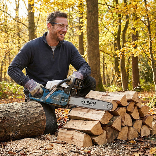 Hyundai Benzinmotoros Láncfűrész