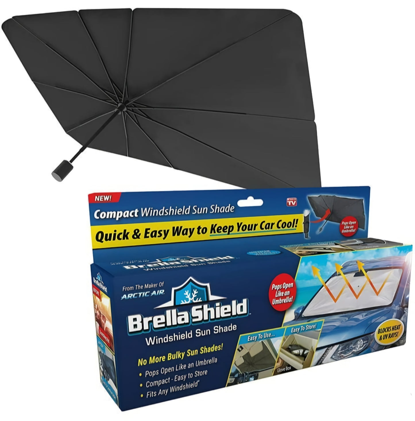 Szélvédő Napernyő