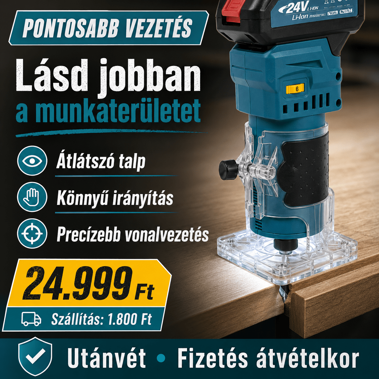 Akkus Kézi Marógép Fához - | Cyber Bazaar