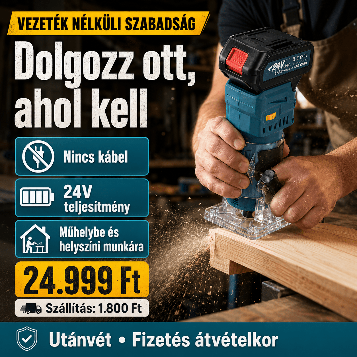 Akkus Kézi Marógép Fához - | Cyber Bazaar