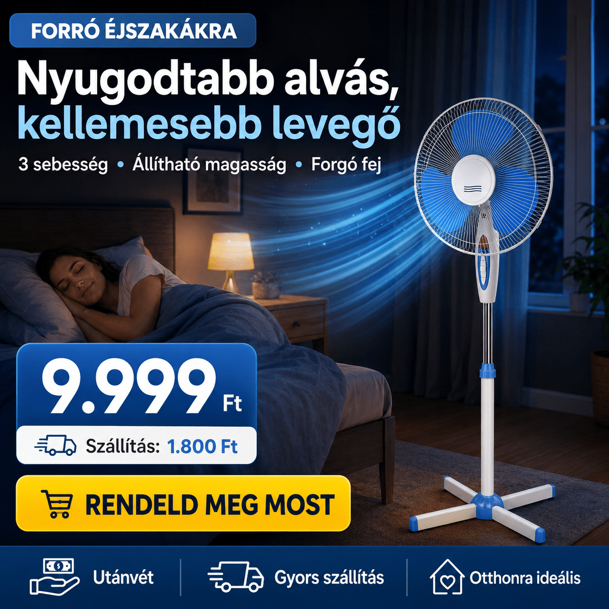 Álló Ventilátor 40W - | Cyber Bazaar