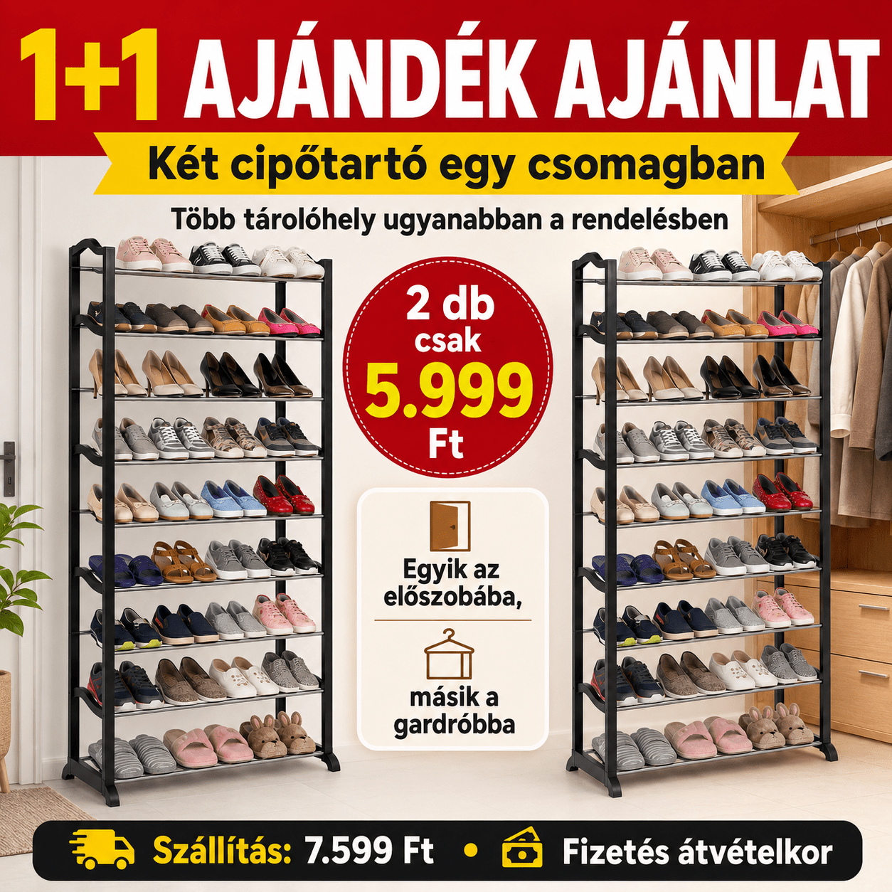 Amazing Shoe Rack Cipőtartó - | Cyber Bazaar
