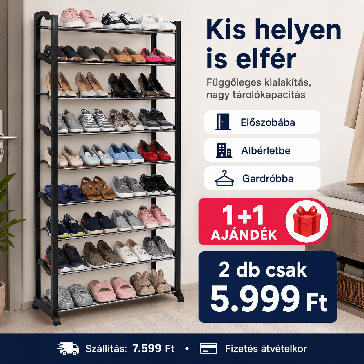 Amazing Shoe Rack Cipőtartó - | Cyber Bazaar