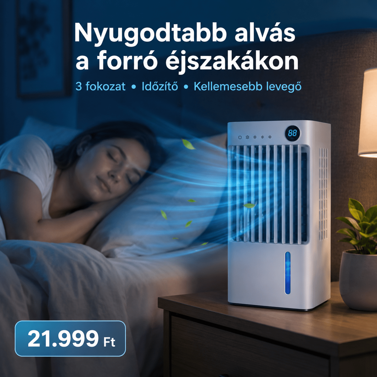 Arctic Breeze Digitális Léghűtő Távirányítóval - | Cyber Bazaar