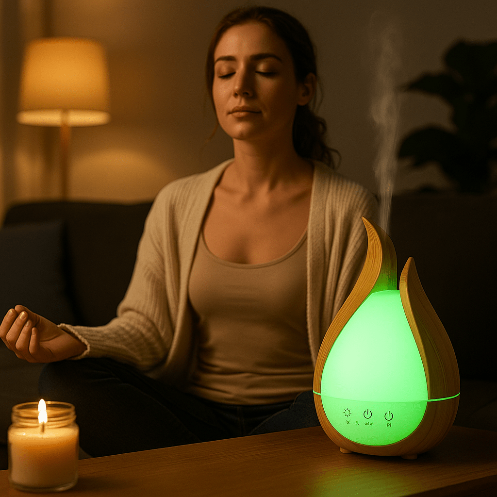 Aroma Diffúzor Távirányítóval - | Cyber Bazaar