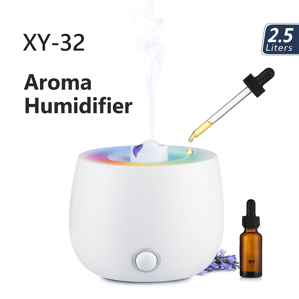 Aroma Ultrahangos Párásító – 2,5L Kapacitás - | Cyber Bazaar
