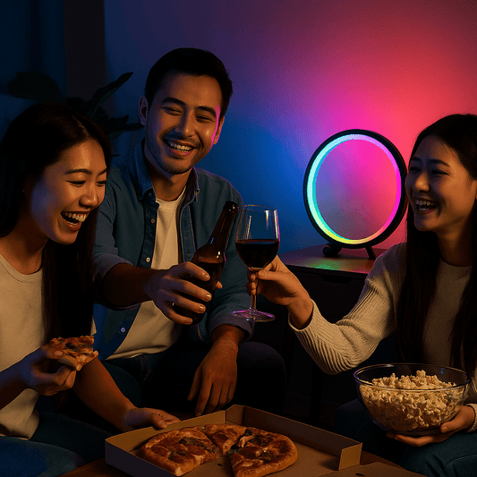 Asztali Okos RGB Gyűrűlámpa - | Cyber Bazaar