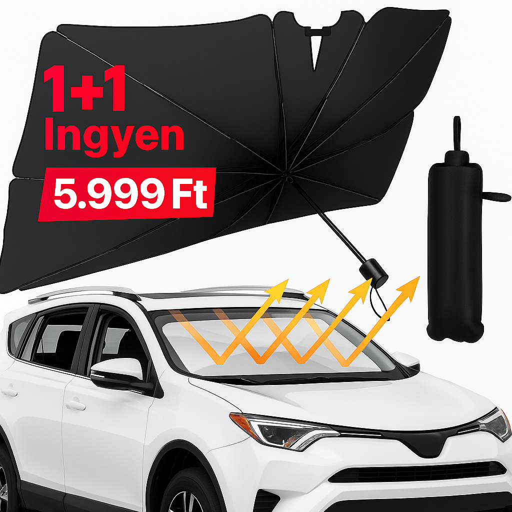 Autó esernyő szélvédő 1+1 ingyen - | Cyber Bazaar