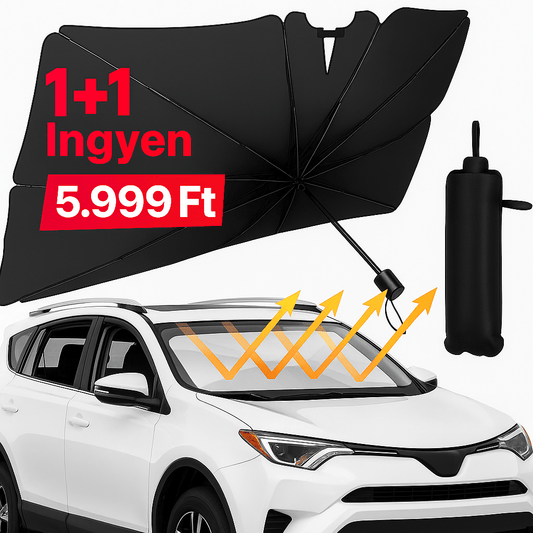 Autó esernyő szélvédő 1+1 ingyen - | Cyber Bazaar