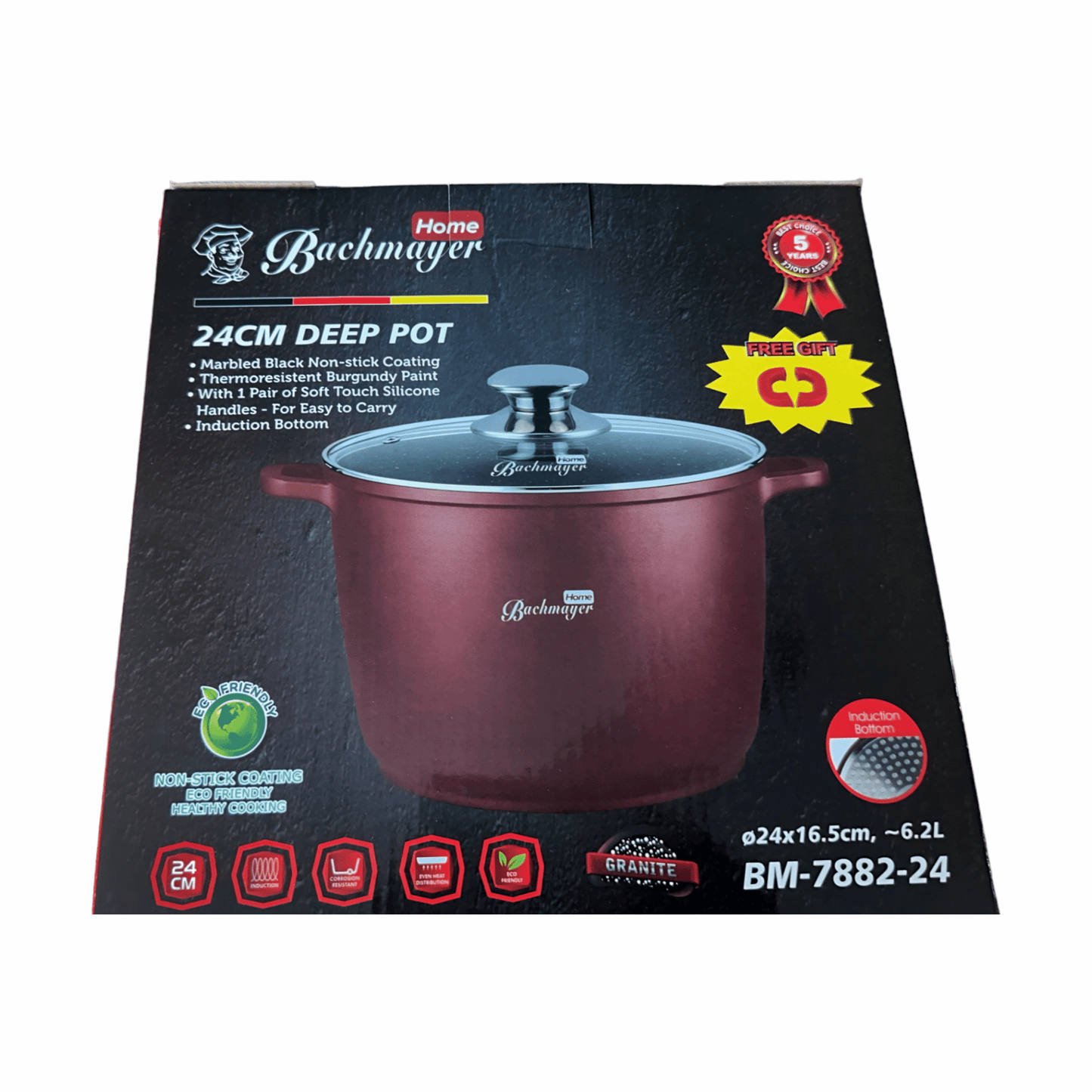 Bachmayer 24 cm - es Mély Fazék - | Cyber Bazaar