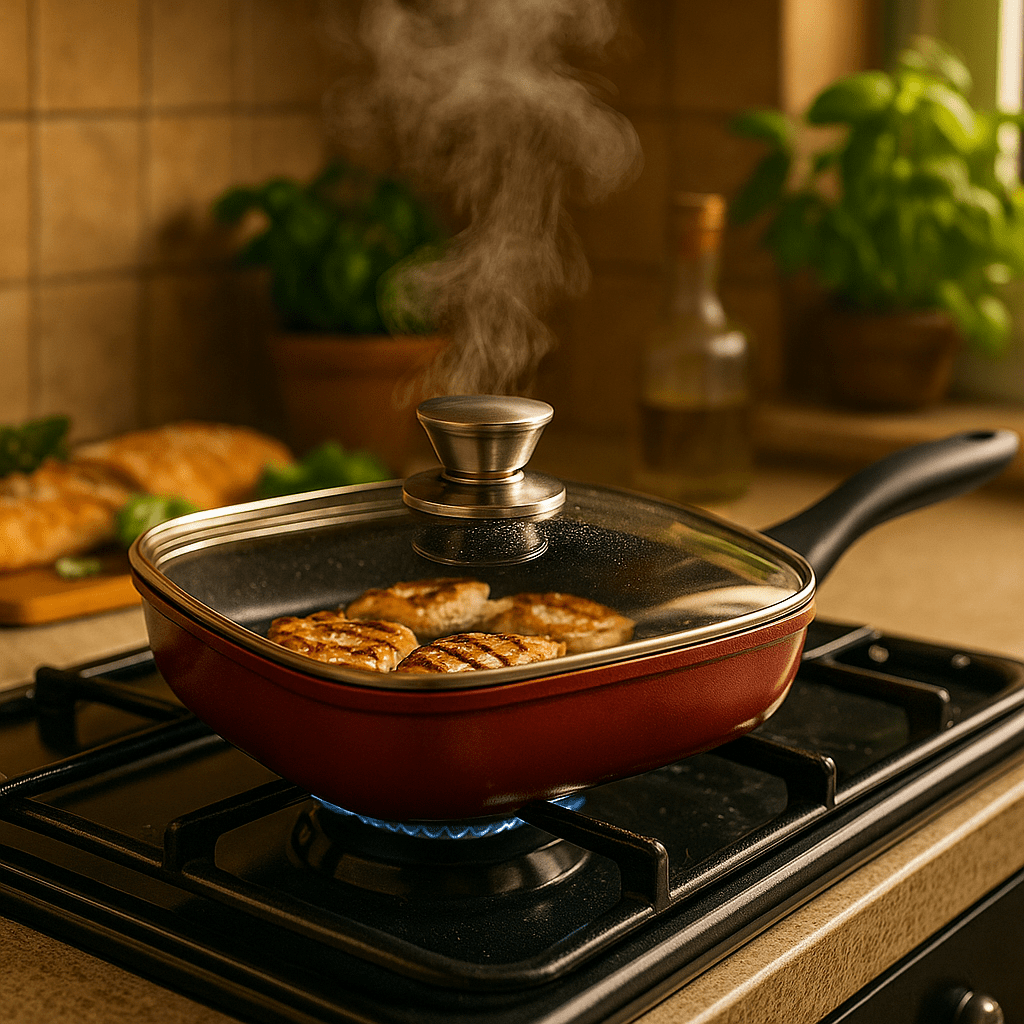 Bachmayer 28 CM Grill Serpenyő - | Cyber Bazaar