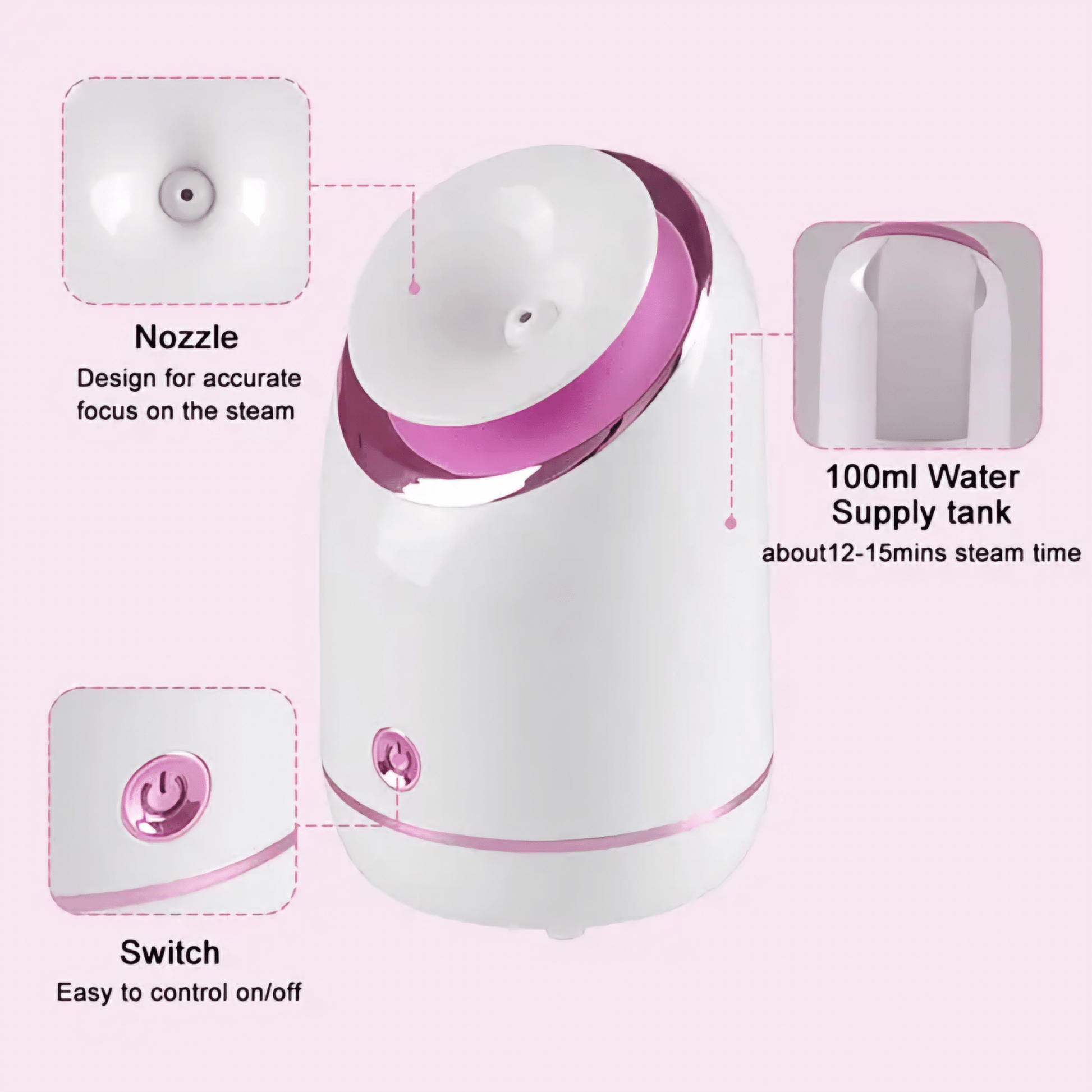 Beauty Facial Spa Steamer 1+1 ingyen - | Cyber Bazaar