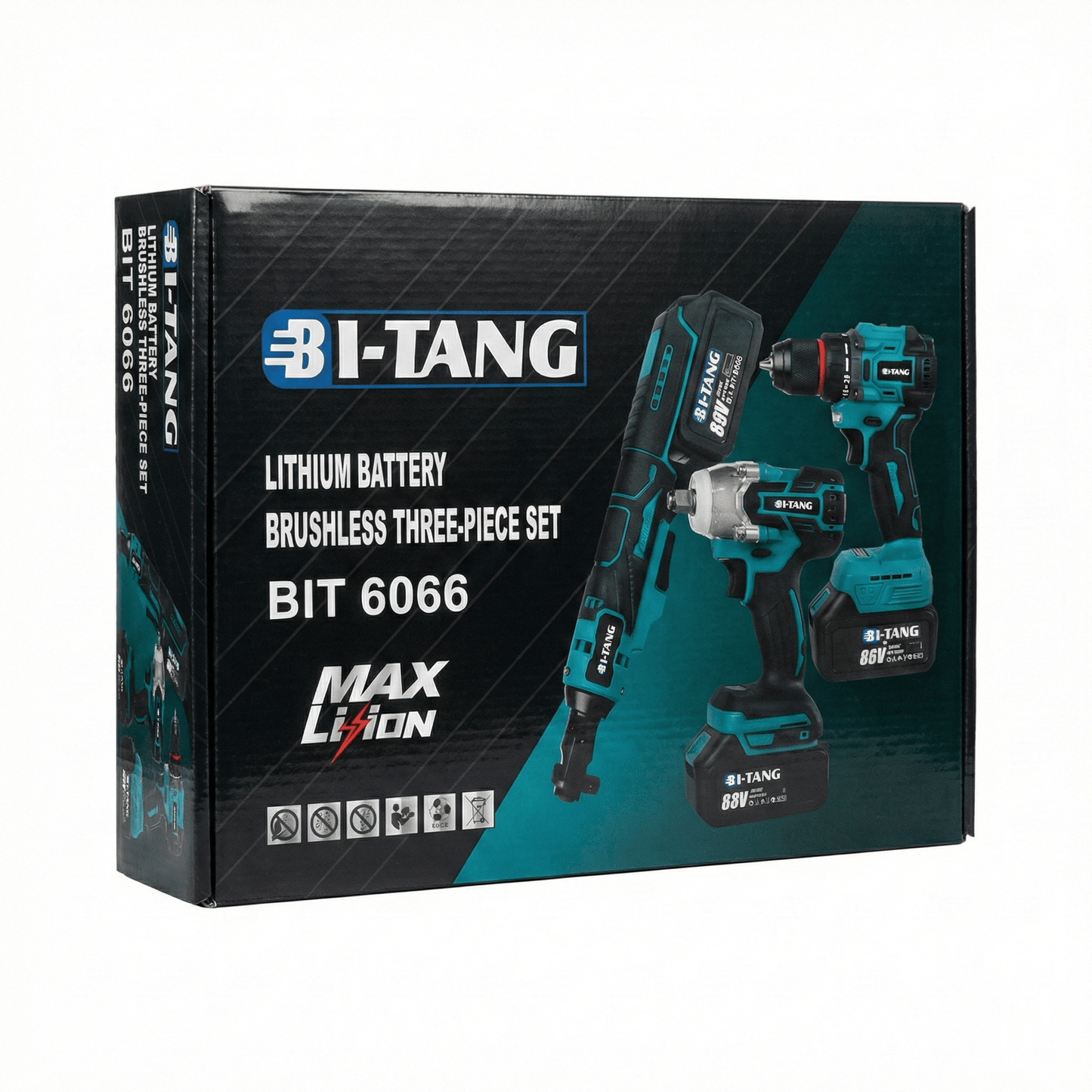 BI - TANG 3 részes akkumulátoros gépszett - | Cyber Bazaar