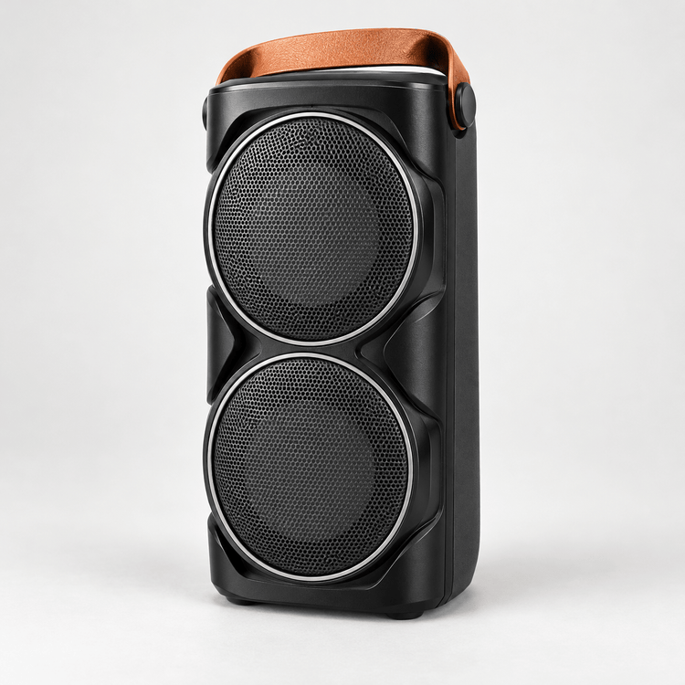 Bluetooth hangszóró dupla hangszórós kialakítással - Hangszórók és rádiók | Cyber Bazaar