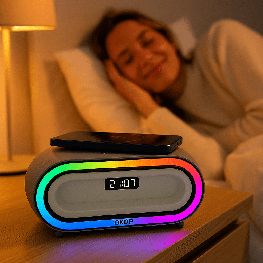 Bluetooth Hangszóró Qi Vezeték Nélküli Töltéssel - | Cyber Bazaar