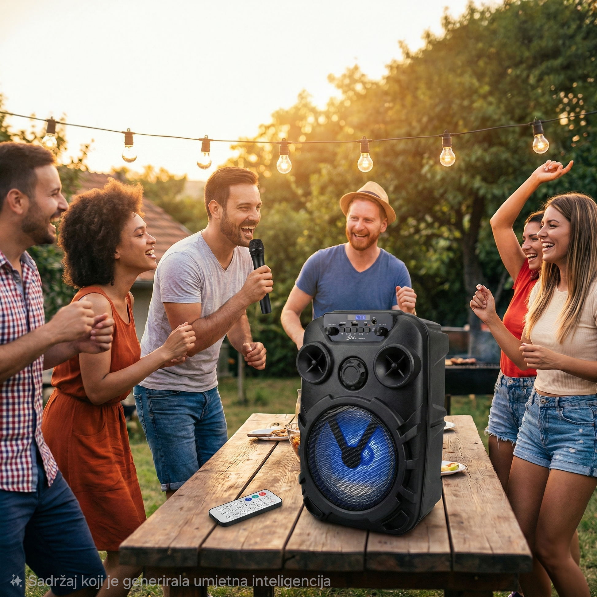 Bluetooth Karaoke Hangszóró - | Cyber Bazaar