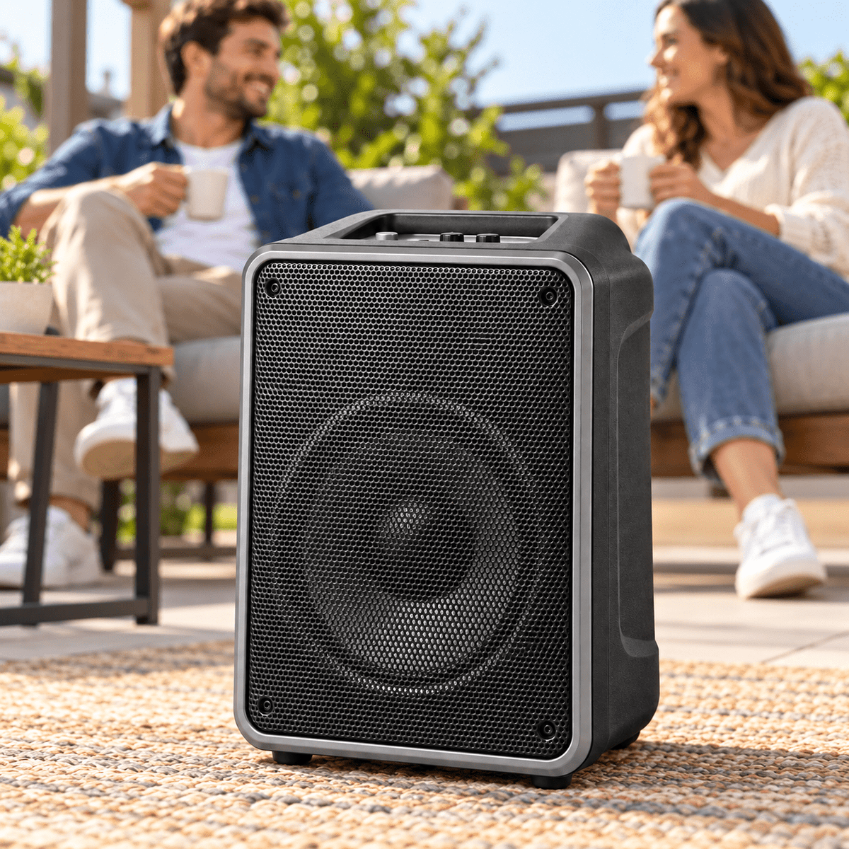 Bluetooth party hangszóró – 8″ - Hangszórók és rádiók | Cyber Bazaar