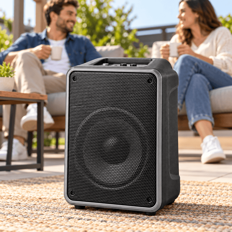 Bluetooth party hangszóró – 8″ - Hangszórók és rádiók | Cyber Bazaar