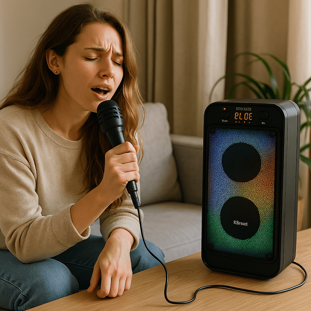 Bluetooth Party Hangszóró Mikrofonnal - | Cyber Bazaar