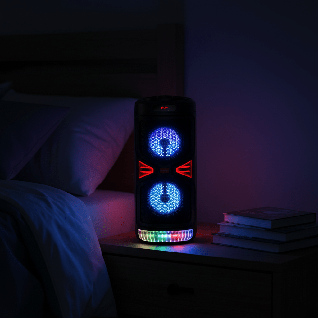 Bluetooth Party Hangszóró Mikrofonnal - | Cyber Bazaar