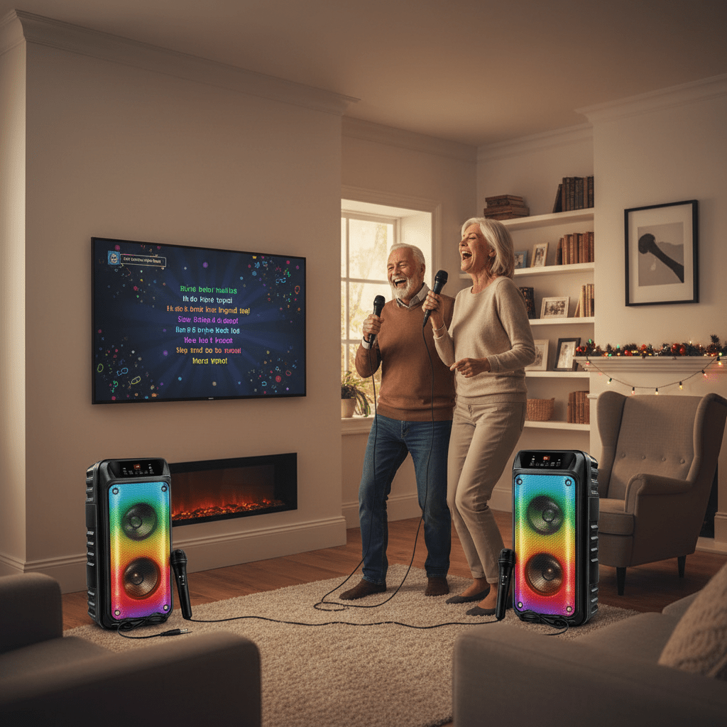 Bluetooth Party Hangszóró Mikrofonnal - | Cyber Bazaar