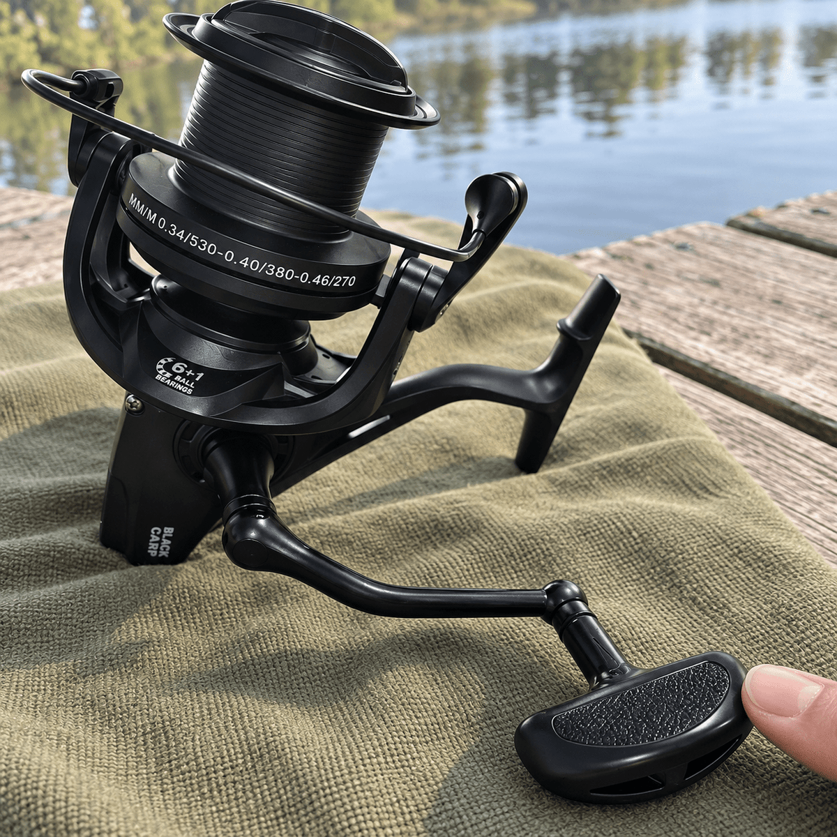 Bull Tackle Black Carp 10000 bojlis orsó - Horgászorsó | Cyber Bazaar