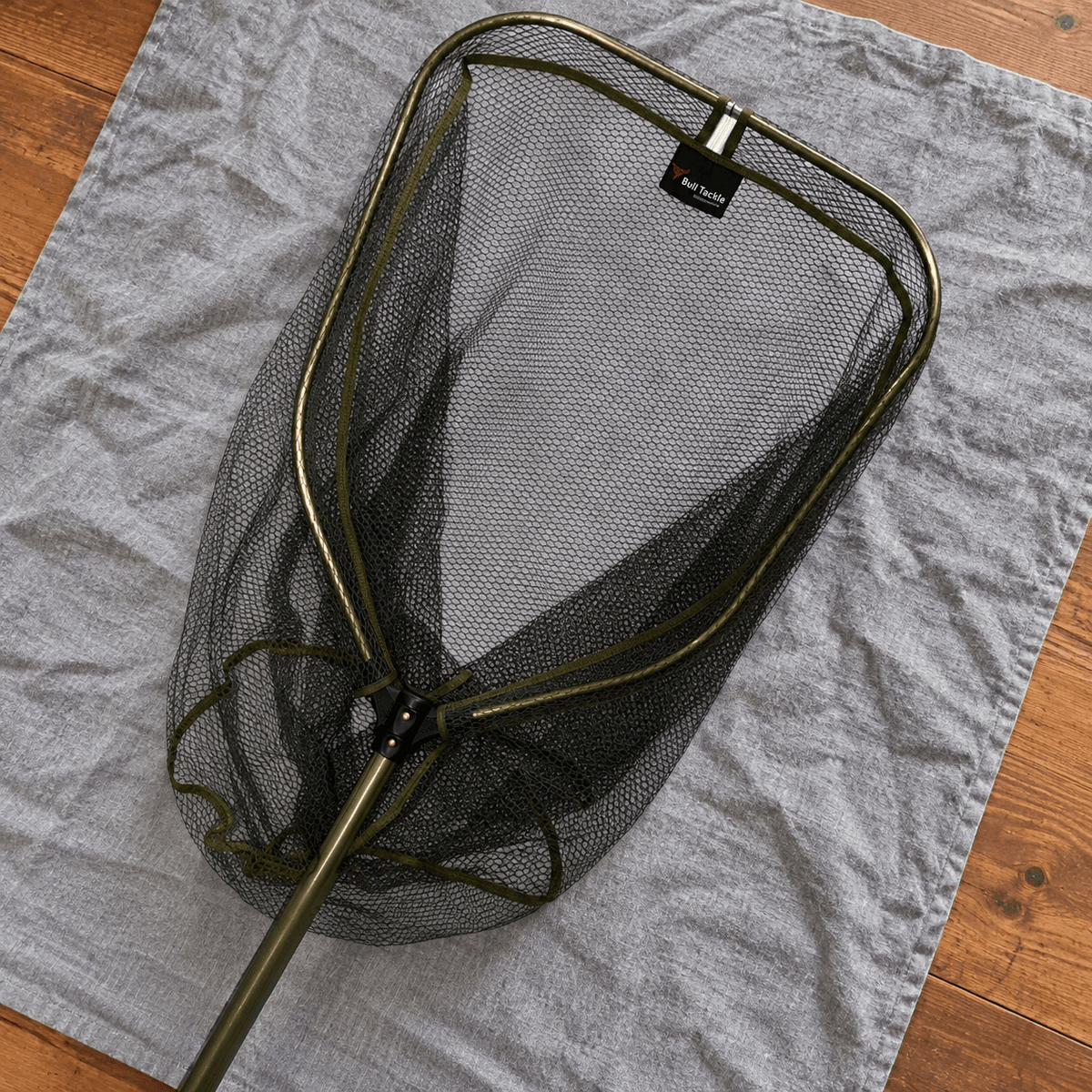 Bull Tackle gumis merítőszák 1101 – 65 × 70 cm - Merítőszett | Cyber Bazaar