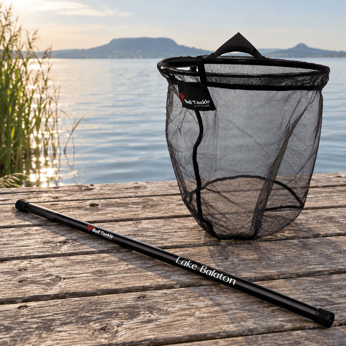 Bull Tackle Lake Balaton merítőszett – 50 × 40 cm, 3 m - Merítőszett | Cyber Bazaar