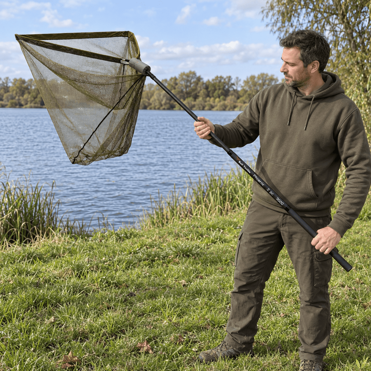 Bull Tackle Phoenix merítőszett – 3 m nyél - Merítőszett | Cyber Bazaar