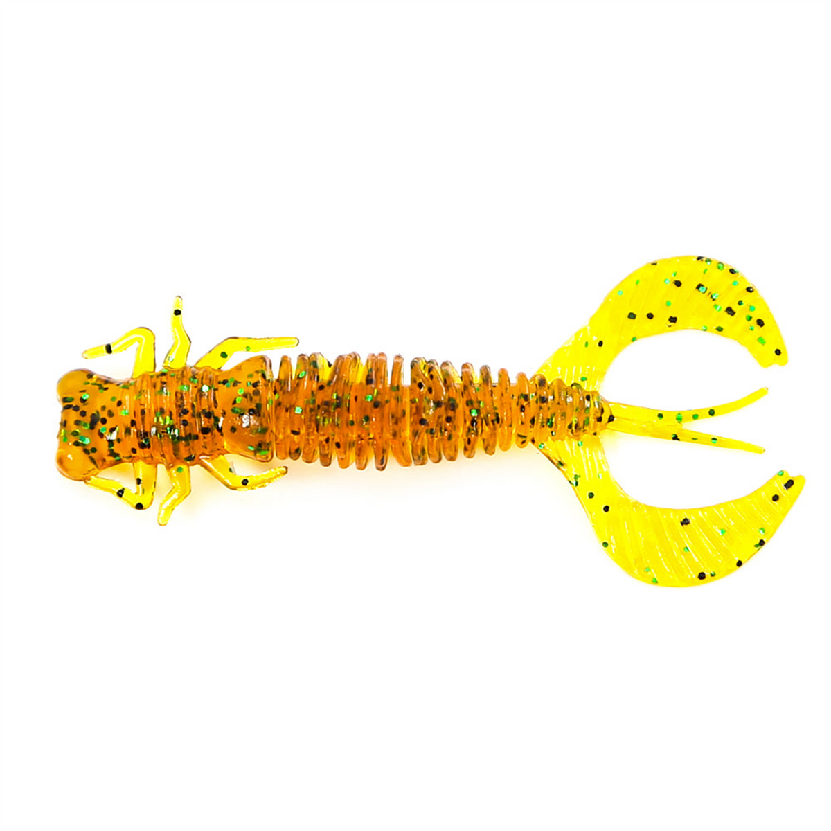 HiKi Larva gumicsali – 51–100 mm – Narancs