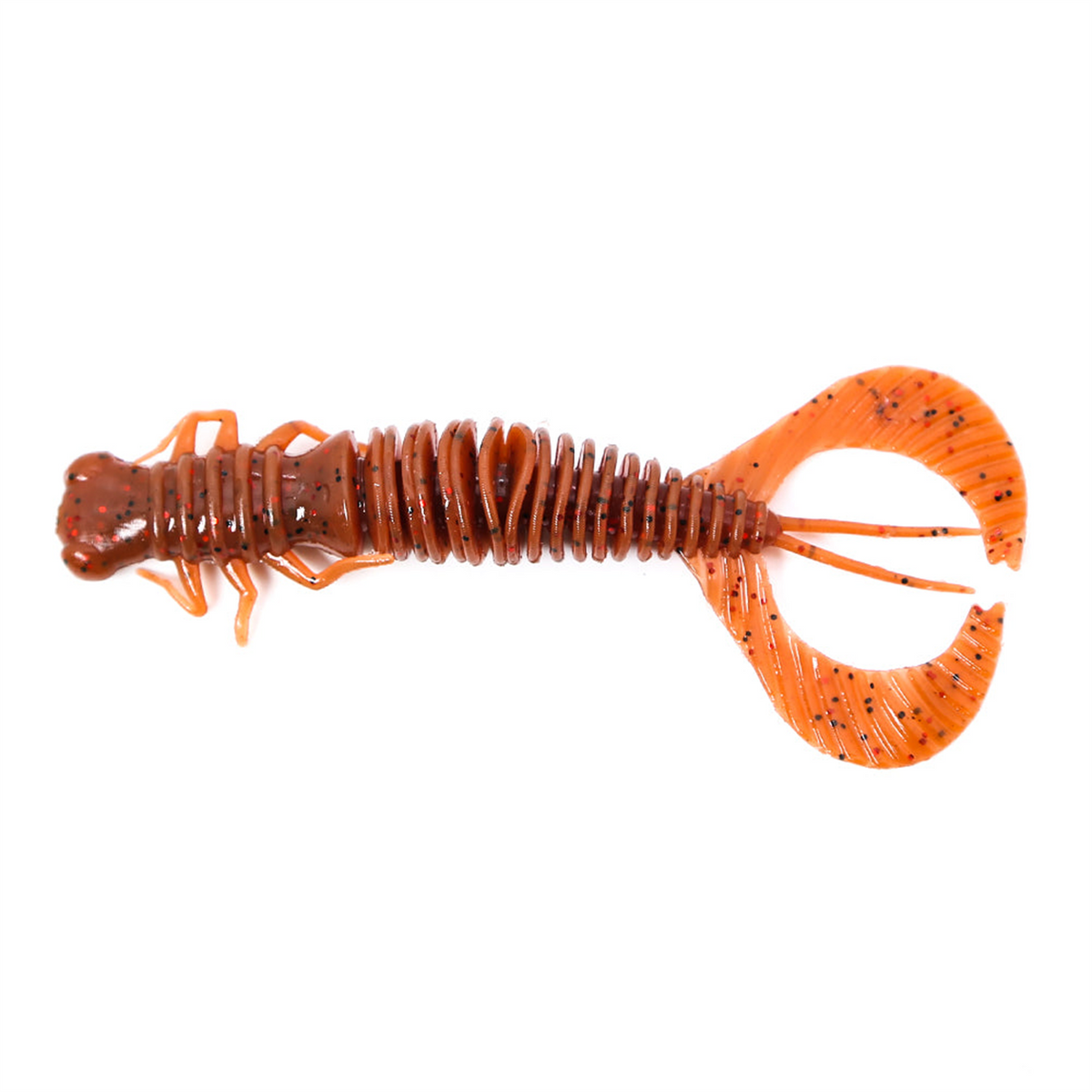 HiKi Larva gumicsali – 51–100 mm – Barna