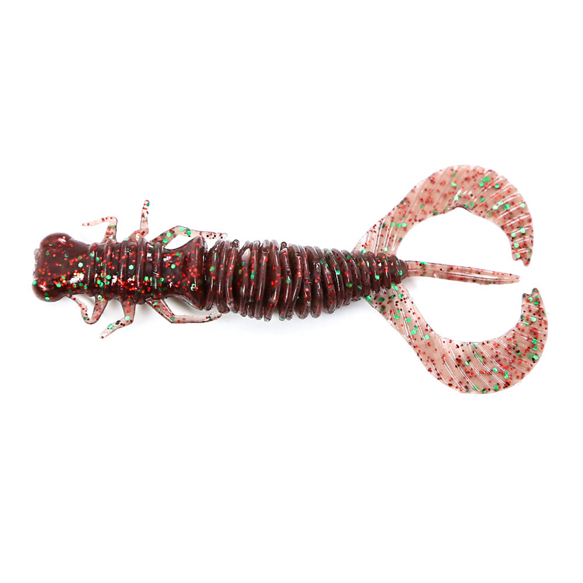HiKi Larva gumicsali – 51–100 mm – Fekete-Piros