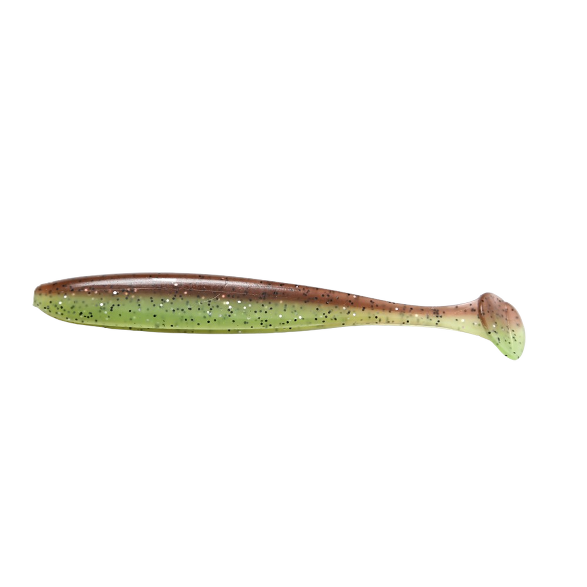 Bull Tackle Easy Shiner nagy gumihal – 100 és 125 mm – Barna-Zöld