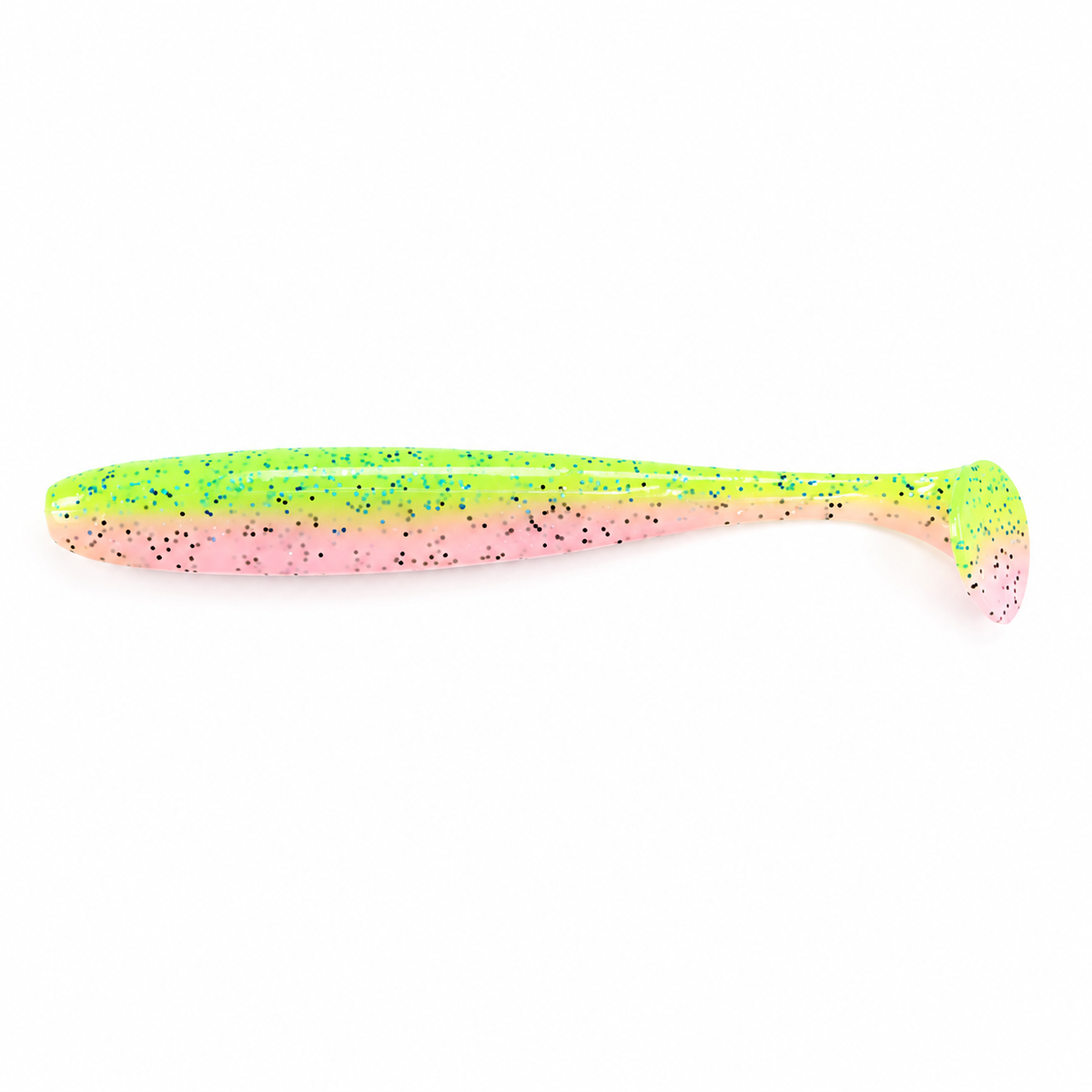 Bull Tackle Easy Shiner nagy gumihal – 100 és 125 mm – Zöld-Rózsaszín