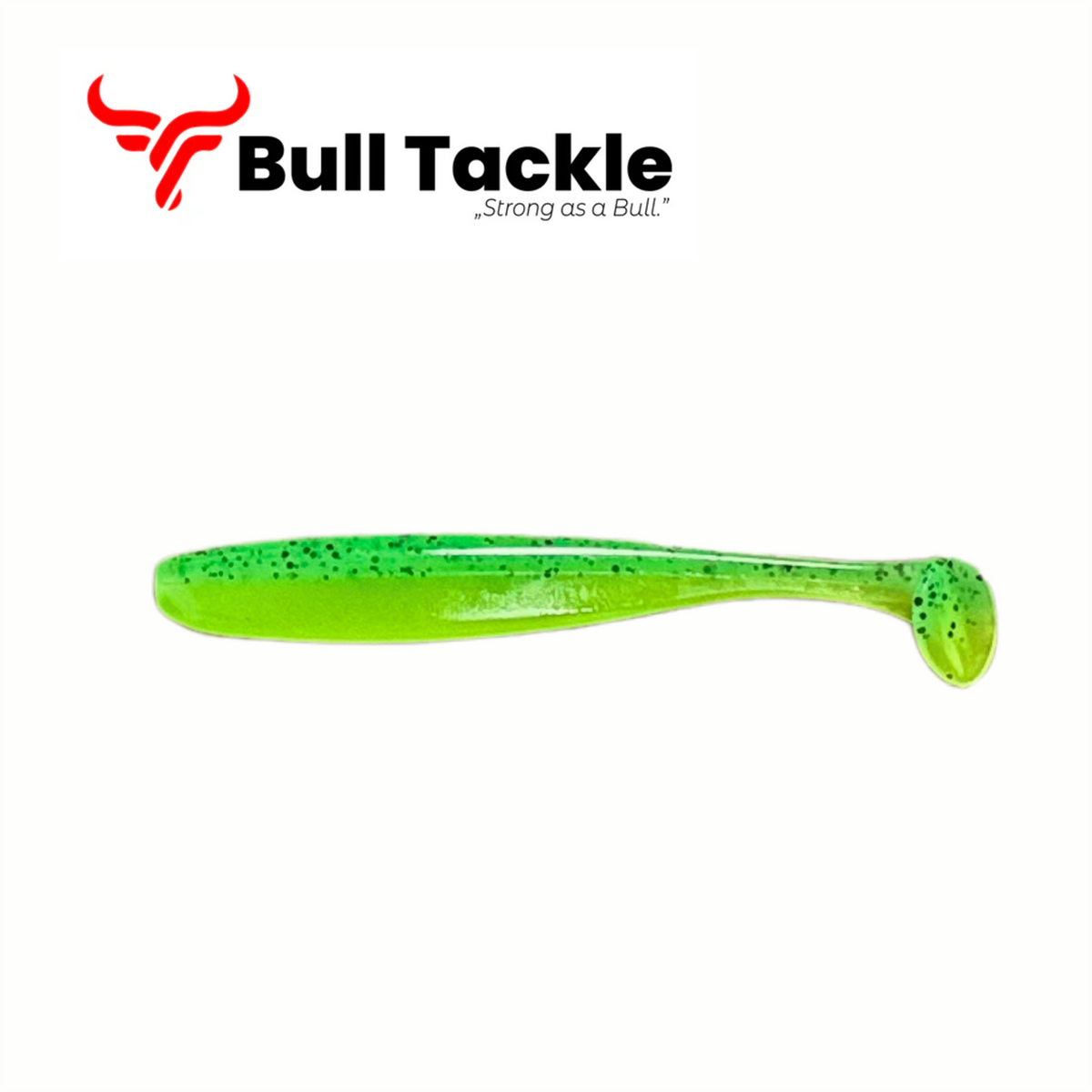 Bull Tackle Easy Shiner nagy gumihal – 100 és 125 mm – Zöld