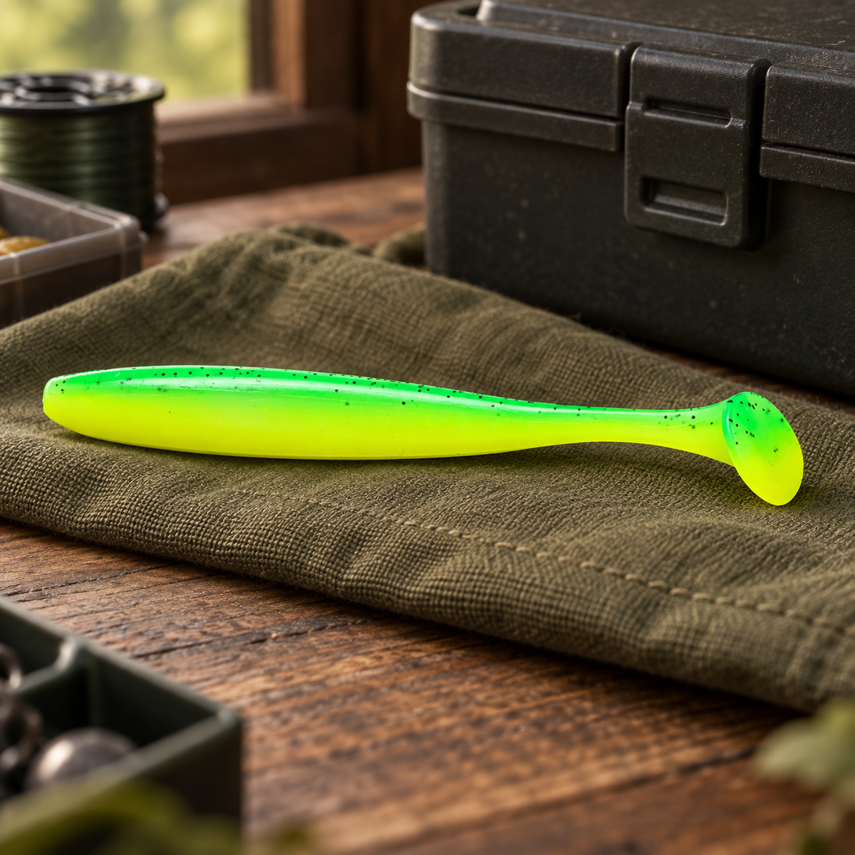 Bull Tackle Easy Shiner nagy gumihal – 100 és 125 mm – környezeti termékfotó 2