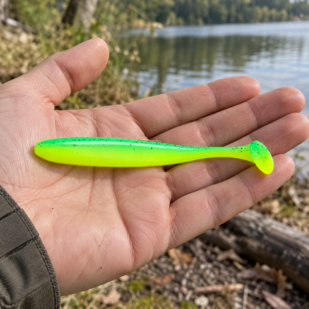 Bull Tackle Easy Shiner nagy gumihal – 100 és 125 mm – életszerű termékbemutató 1