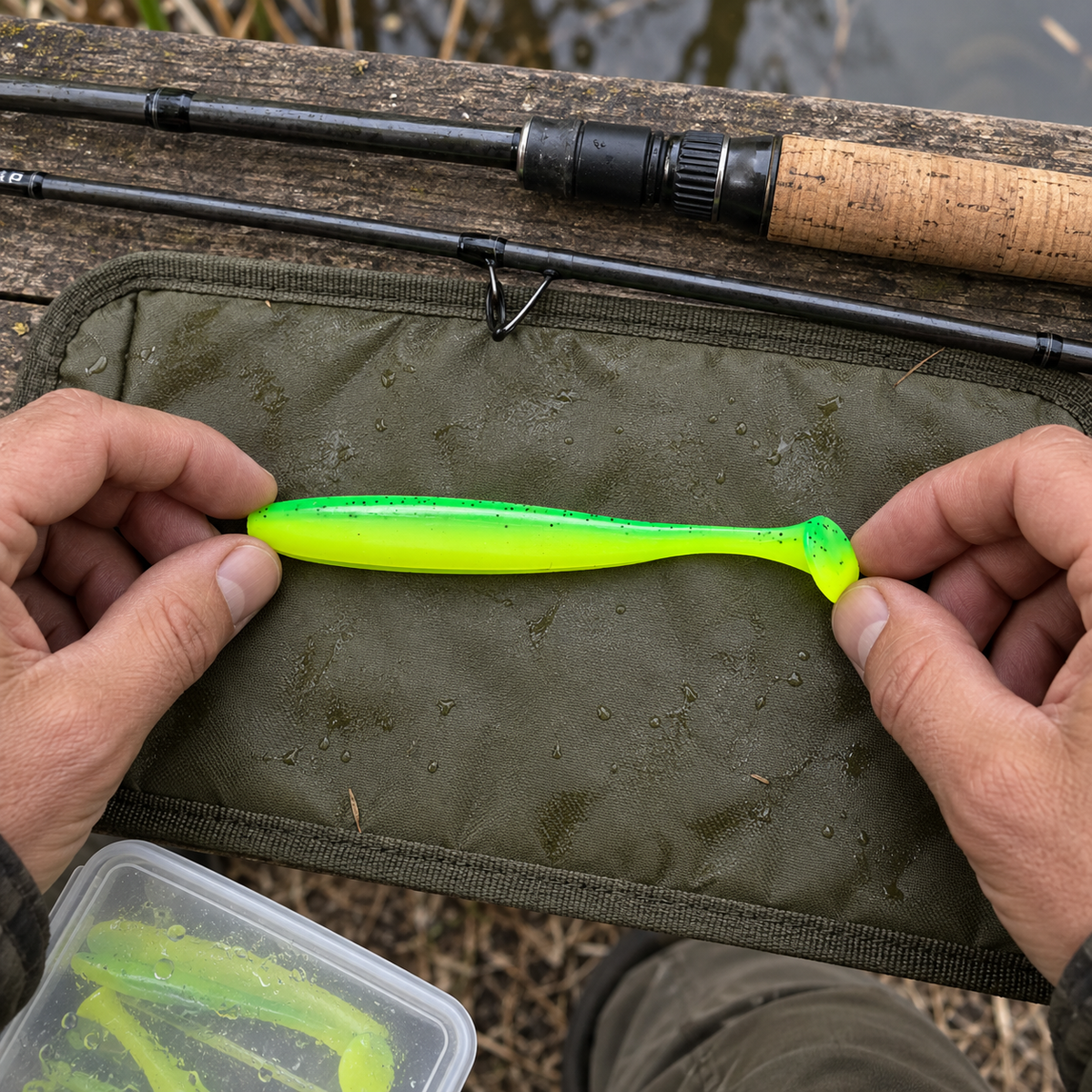 Bull Tackle Easy Shiner nagy gumihal – 100 és 125 mm – életszerű termékbemutató 2