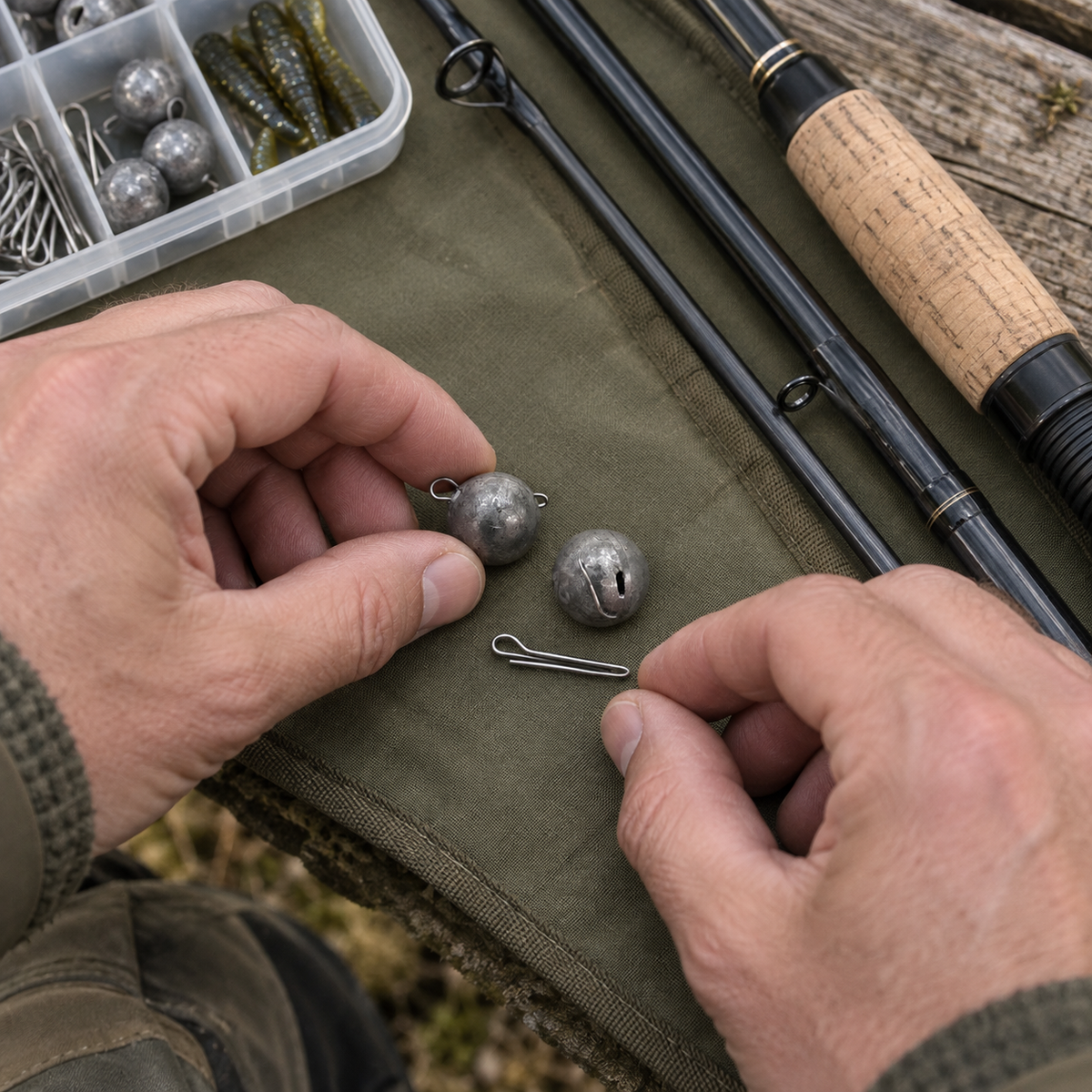 Bull Tackle Cheburaska súly – 6 g, 6 db – életszerű termékbemutató 2