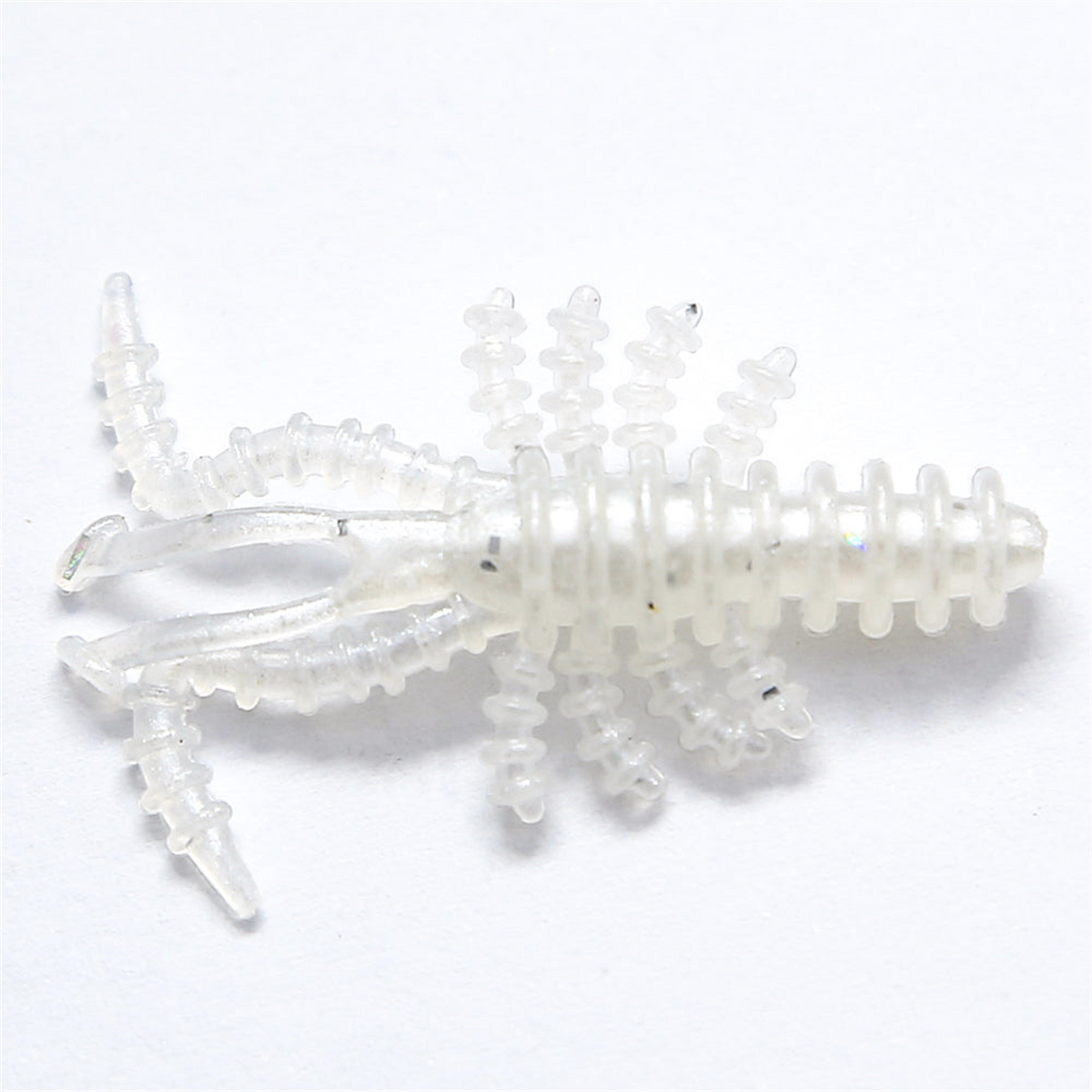 HiKi Krill WD06 rákformájú gumicsali – 40 mm – Fehér