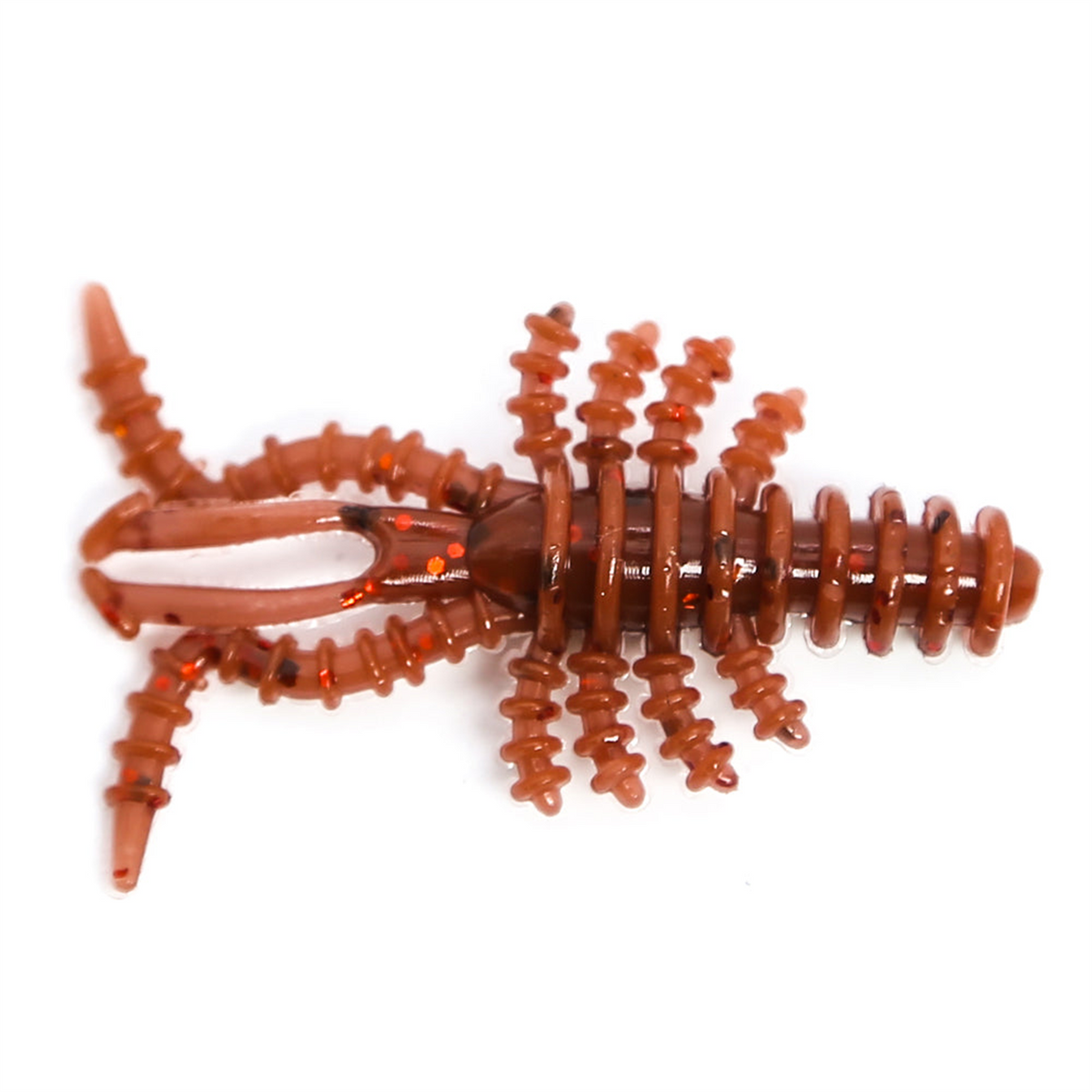 HiKi Krill WD06 rákformájú gumicsali – 40 mm – Barna