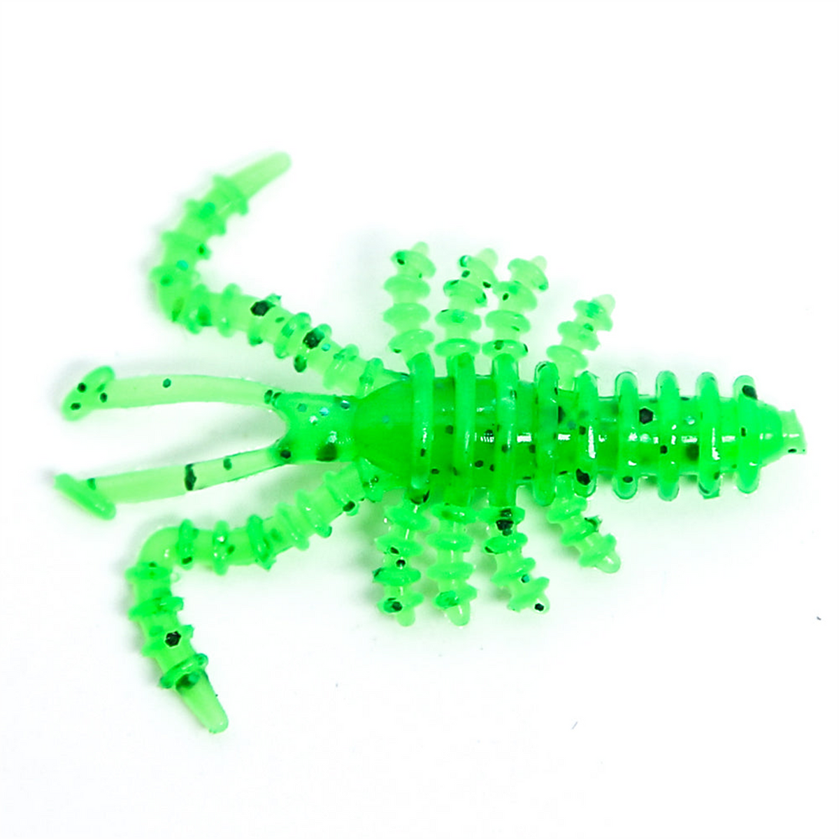 HiKi Krill WD06 rákformájú gumicsali – 40 mm – Zöld