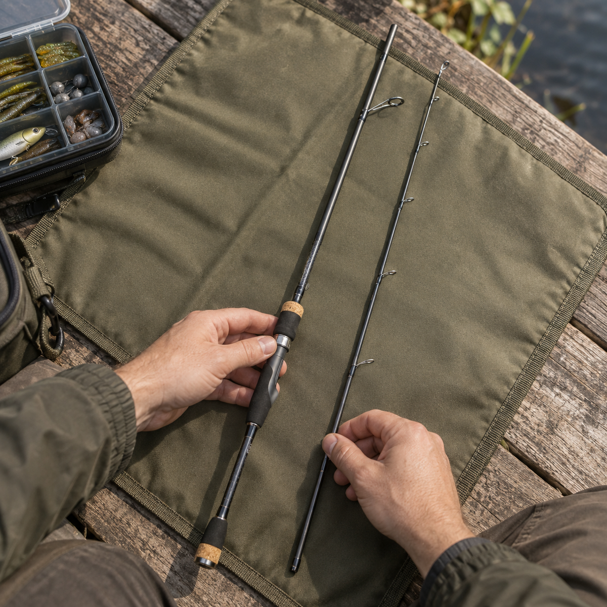 Bull Tackle Raptor pergető bot – 180 cm, 2–12 g – életszerű termékbemutató 2