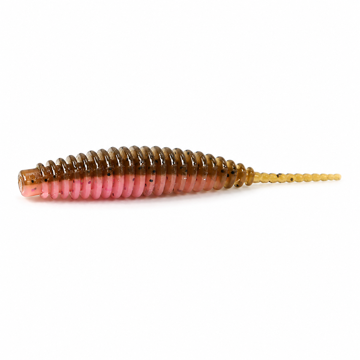 Bull Tackle Elastomax10 gumicsali – 39 és 51 mm – Barna Rózsaszín