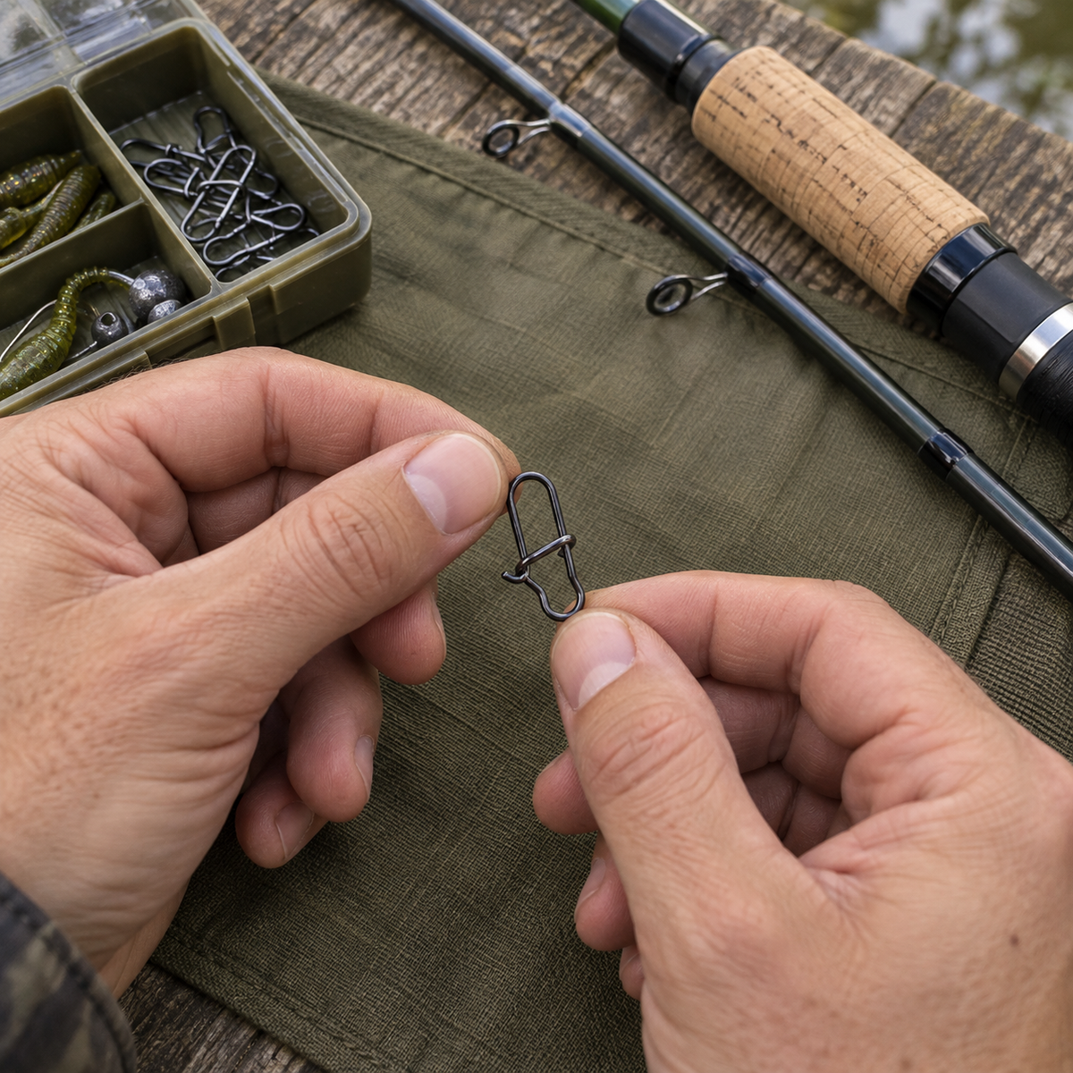 Bull Tackle Fast Lock Snap Micro-9213 kapocs – 10 db – életszerű termékbemutató 2