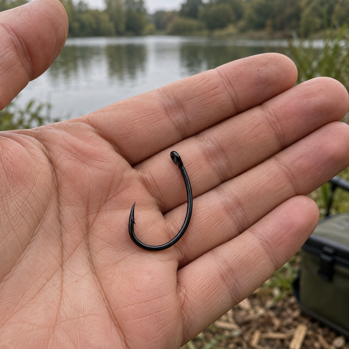 Carp King Krank CK9002 horog – 6 és 8 méret, 10 db – életszerű termékbemutató 1